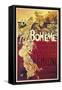 Poster for La Boheme, Opera by Giacomo Puccini, 1895-null-Framed Stretched Canvas