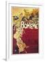 Poster for La Boheme, Opera by Giacomo Puccini, 1895-null-Framed Giclee Print