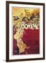 Poster for La Boheme, Opera by Giacomo Puccini, 1895-null-Framed Giclee Print