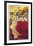 Poster for La Boheme, Opera by Giacomo Puccini, 1895-null-Framed Giclee Print