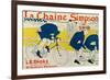 Poster for La Chaine Simpson, Bicycle Chains, 1896-Henri de Toulouse-Lautrec-Framed Giclee Print