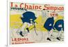 Poster for La Chaine Simpson, Bicycle Chains, 1896-Henri de Toulouse-Lautrec-Framed Giclee Print