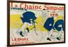 Poster for La Chaine Simpson, Bicycle Chains, 1896-Henri de Toulouse-Lautrec-Framed Giclee Print