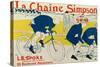 Poster for La Chaine Simpson, Bicycle Chains, 1896-Henri de Toulouse-Lautrec-Stretched Canvas
