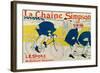 Poster for La Chaine Simpson, Bicycle Chains, 1896-Henri de Toulouse-Lautrec-Framed Giclee Print