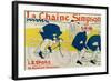 Poster for La Chaine Simpson, Bicycle Chains, 1896-Henri de Toulouse-Lautrec-Framed Giclee Print