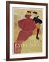 Poster for la Libre Esthetique Brussels-Th?o van Rysselberghe-Framed Art Print