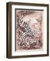 Poster for 'La Perichole', an Operetta by Jacques Offenbach-A. Jannin-Framed Giclee Print