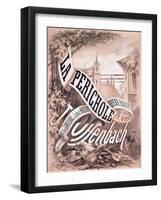 Poster for 'La Perichole', an Operetta by Jacques Offenbach-A. Jannin-Framed Giclee Print