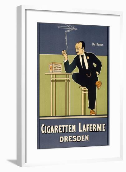 Poster for Laferme Cigarettes-null-Framed Giclee Print