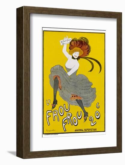 Poster for Le Frou-Frou Humorous Magazine-Leonetto Cappiello-Framed Photographic Print