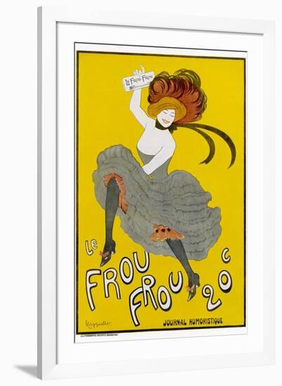 Poster for Le Frou-Frou Humorous Magazine-Leonetto Cappiello-Framed Photographic Print