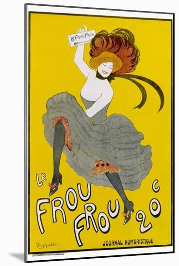 Poster for Le Frou-Frou Humorous Magazine-Leonetto Cappiello-Mounted Photographic Print