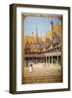 Poster for Les Hospices De Beaune (15th Century)-null-Framed Giclee Print