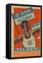 Poster for Maccabiah Track Meet-null-Framed Stretched Canvas