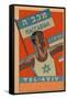 Poster for Maccabiah Track Meet-null-Framed Stretched Canvas