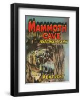 Poster for Mammoth Cave-null-Framed Art Print