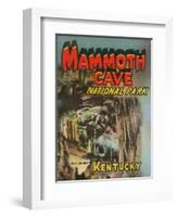 Poster for Mammoth Cave-null-Framed Art Print