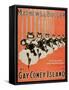 Poster for "Mathews & Bulger" at Gay Coney Island-null-Framed Stretched Canvas