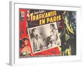 Poster for Mexican Film Noir Movie-null-Framed Art Print