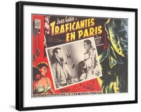 Poster for Mexican Film Noir Movie-null-Framed Art Print