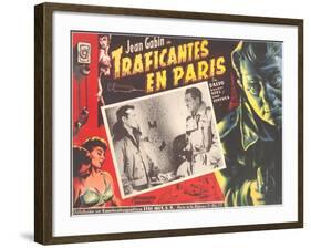 Poster for Mexican Film Noir Movie-null-Framed Art Print