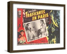 Poster for Mexican Film Noir Movie-null-Framed Art Print