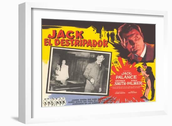 Poster for Mexican Film Noir Movie-null-Framed Art Print