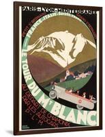 Poster for Mont Blanc Tour-null-Framed Art Print