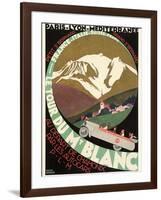 Poster for Mont Blanc Tour-null-Framed Art Print