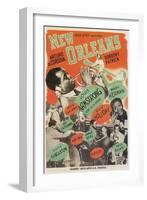 Poster for New Orleans Jazz-null-Framed Art Print