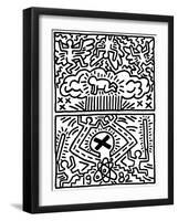 Poster for Nuclear Disarmament-Keith Haring-Framed Giclee Print