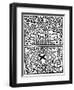 Poster for Nuclear Disarmament-Keith Haring-Framed Premium Giclee Print