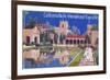 Poster for Pacific Exposition, San Diego, California-null-Framed Art Print