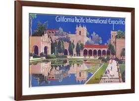 Poster for Pacific Exposition, San Diego, California-null-Framed Premium Giclee Print