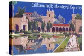 Poster for Pacific Exposition, San Diego, California-null-Stretched Canvas