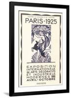 Poster for Paris Industrial Arts Show-null-Framed Art Print