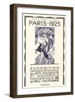 Poster for Paris Industrial Arts Show-null-Framed Art Print