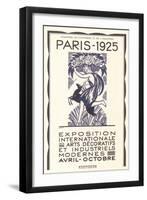 Poster for Paris Industrial Arts Show-null-Framed Art Print