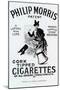 Poster for Philip Morris Cigarettes, Designed by Linsay Sambourne, 1896-null-Mounted Giclee Print