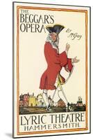Poster for Production at the Lyric Theatre Hammersmith-Charles Lovat-Mounted Art Print