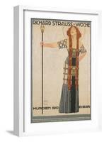 Poster for Richard Strauss Week, Munich-null-Framed Art Print