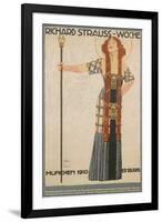 Poster for Richard Strauss Week, Munich-null-Framed Art Print