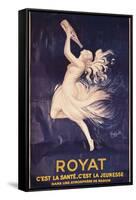 Poster for Royat-Leonetto Cappiello-Framed Stretched Canvas