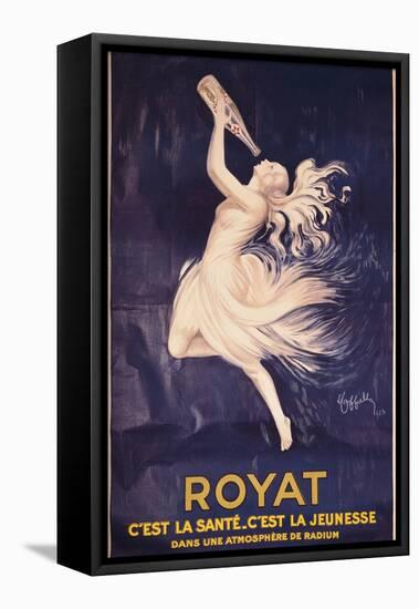 Poster for Royat-Leonetto Cappiello-Framed Stretched Canvas