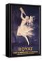 Poster for Royat-Leonetto Cappiello-Framed Stretched Canvas