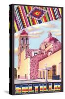 Poster for Saltillo, Mexico, Old Church-null-Stretched Canvas