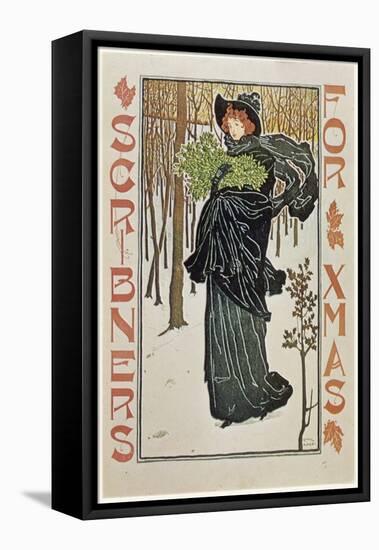 Poster for Scribner's Magazine-Louis John Rhead-Framed Stretched Canvas