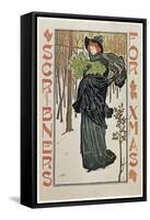 Poster for Scribner's Magazine-Louis John Rhead-Framed Stretched Canvas