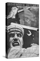 Poster for Sergey Eisenstein's Film, "Battleship Potemkin"-null-Stretched Canvas